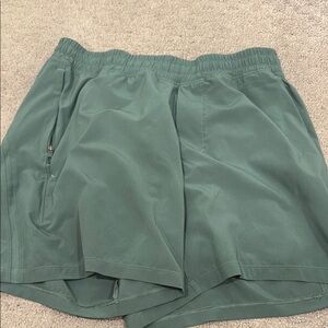 Men's Green Athletic Shorts